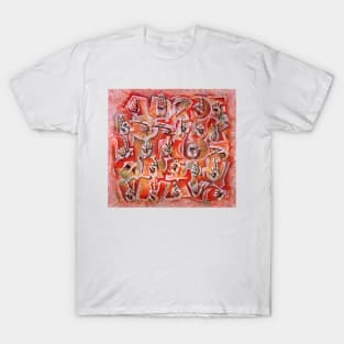 American Manual Alphabet T-Shirt